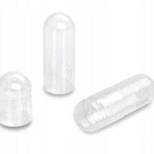 Tuščios želatinos kapsulės 00 dydis